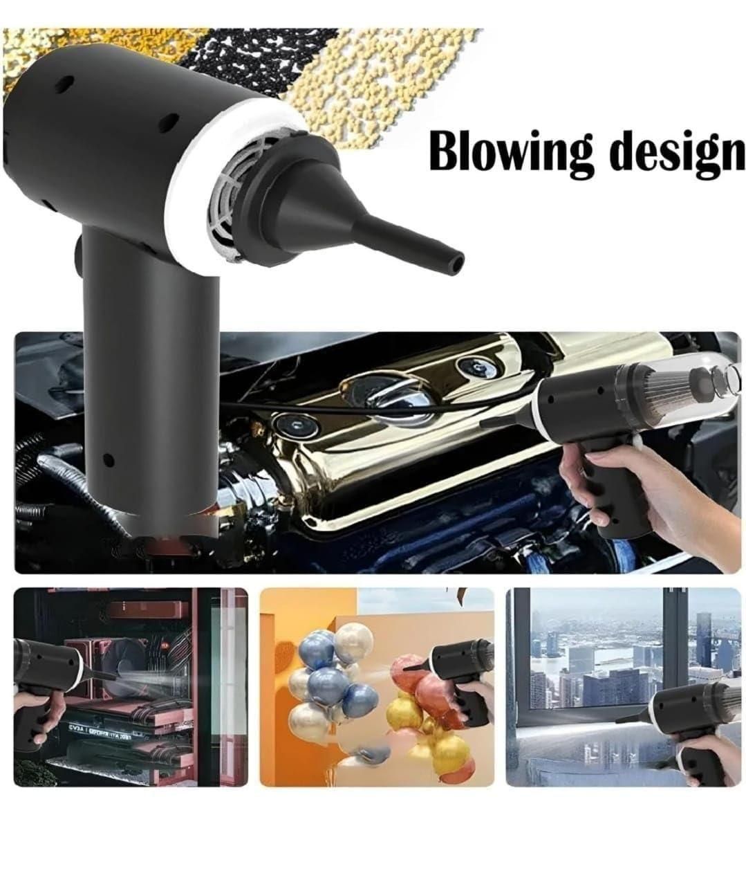 Portable Cordless Mini Vacuum &amp; Air Duster