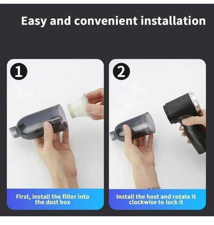 Portable Cordless Mini Vacuum &amp; Air Duster